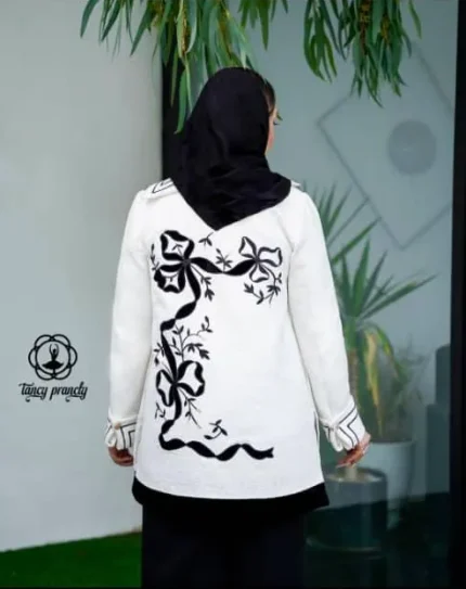 مانتو طرح پاپیون